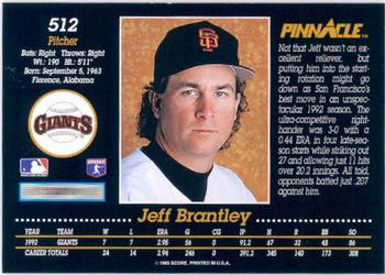 Jeff Brantley  baseball card collectible - Main Image 2