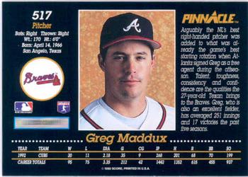 Greg Maddux  baseball card collectible - Main Image 2
