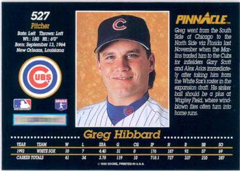 Greg Hibbard  baseball card collectible - Main Image 2