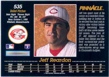 Jeff Reardon  baseball card collectible - Main Image 2
