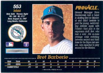 Bret Barberie  baseball card collectible - Main Image 2