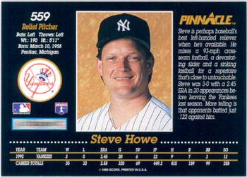 Steve Howe  baseball card collectible - Main Image 2