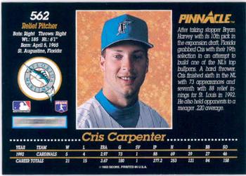 Cris Carpenter  baseball card collectible - Main Image 2
