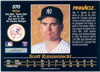 Scott Kamieniecki  baseball card collectible - Main Image 2