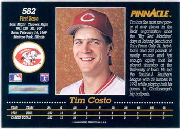 Tim Costo  baseball card collectible - Main Image 2