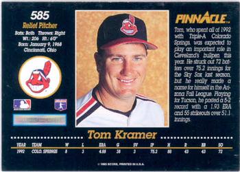 Tom Kramer  baseball card collectible - Main Image 2