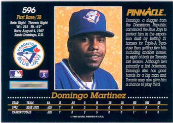 Domingo Martinez  baseball card collectible - Main Image 2