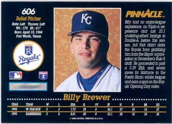 Billy Brewer  baseball card collectible - Main Image 2
