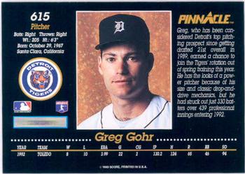 Greg Gohr  baseball card collectible - Main Image 2