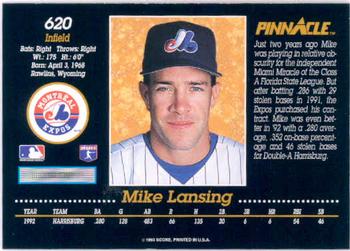 Mike Lansing  baseball card collectible - Main Image 2