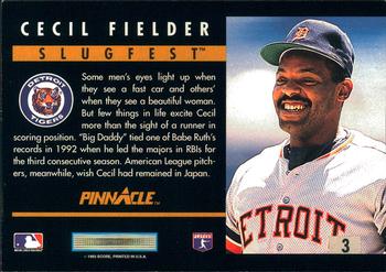 Cecil Fielder  baseball card collectible - Main Image 2