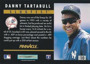 Danny Tartabull  baseball card collectible - Main Image 2