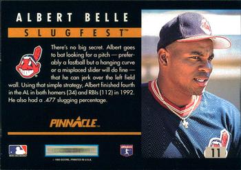 Albert Belle  baseball card collectible - Main Image 2