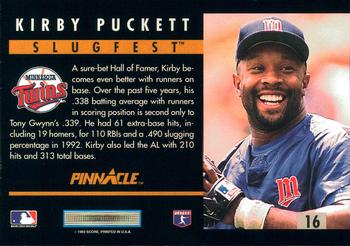 Kirby Puckett  baseball card collectible - Main Image 2