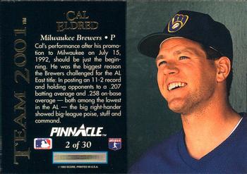 Cal Eldred  baseball card collectible - Main Image 2