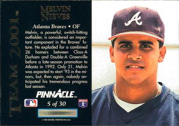 Melvin Nieves  baseball card collectible - Main Image 2