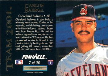 Carlos Baerga  baseball card collectible - Main Image 2