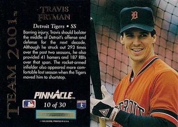 Travis Fryman  baseball card collectible - Main Image 2