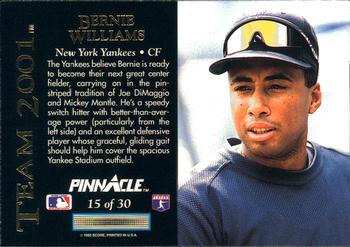 Bernie Williams  baseball card collectible - Main Image 2