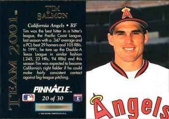 Tim Salmon  baseball card collectible - Main Image 2