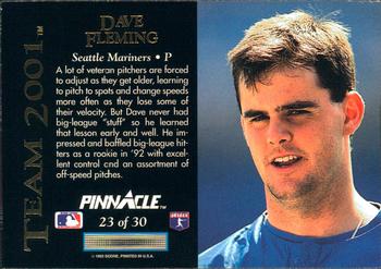 Dave Fleming  baseball card collectible - Main Image 2