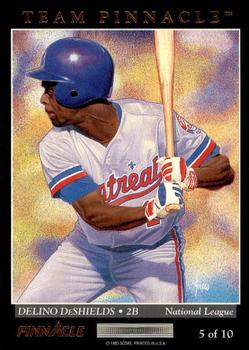 Carlos Baerga / Delino DeShields  baseball card collectible - Main Image 2