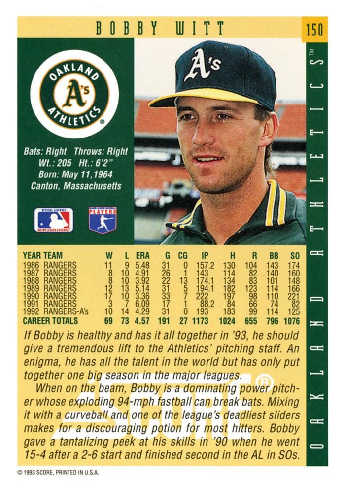 Bobby Witt  baseball card collectible - Main Image 2
