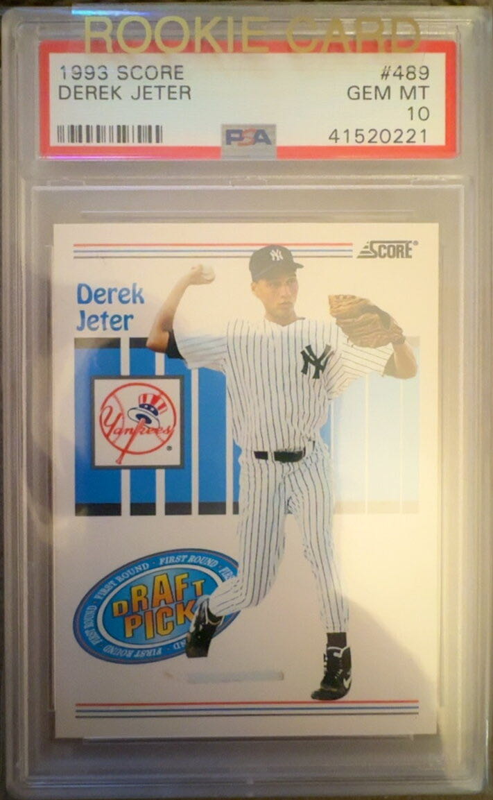 Derek Jeter  baseball card collectible - Main Image 4