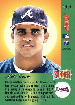 Melvin Nieves  baseball card collectible - Main Image 2