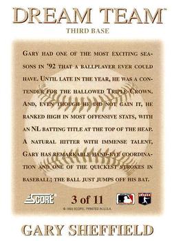 Gary Sheffield  baseball card collectible - Main Image 2