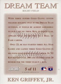 Ken Griffey, Jr.  baseball card collectible - Main Image 2