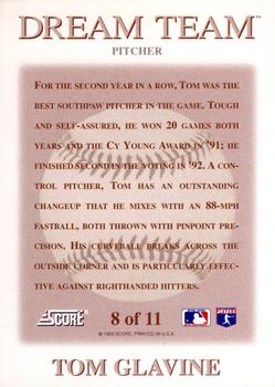 Tom Glavine  baseball card collectible - Main Image 2