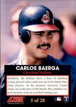 Carlos Baerga  baseball card collectible - Main Image 2