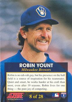 Robin Yount  baseball card collectible - Main Image 2