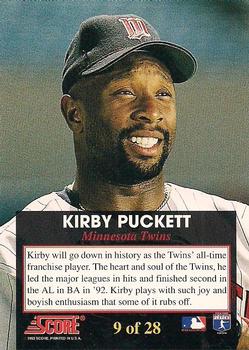 Kirby Puckett  baseball card collectible - Main Image 2