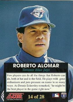 Roberto Alomar  baseball card collectible - Main Image 2
