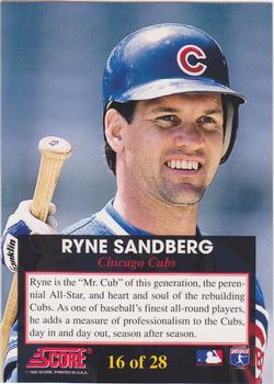 Ryne Sandberg  baseball card collectible - Main Image 2