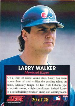 Larry Walker  baseball card collectible - Main Image 2