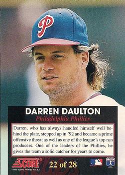 Darren Daulton  baseball card collectible - Main Image 2