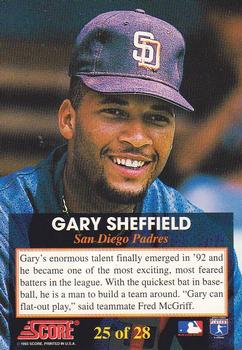 Gary Sheffield  baseball card collectible - Main Image 2