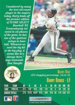 Barry Bonds  baseball card collectible - Main Image 2