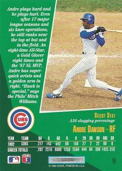 Andre Dawson  baseball card collectible - Main Image 2