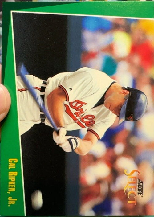 Cal Ripken, Jr.  baseball card collectible - Main Image 3