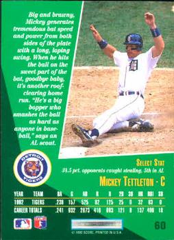Mickey Tettleton  baseball card collectible - Main Image 2