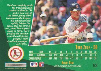 Todd Zeile  baseball card collectible - Main Image 2