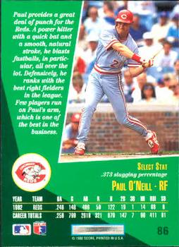Paul O’Neill  baseball card collectible - Main Image 2