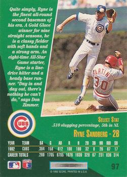 Ryne Sandberg  baseball card collectible - Main Image 2