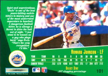 Howard Johnson  baseball card collectible - Main Image 2