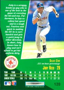 Jody Reed  baseball card collectible - Main Image 2