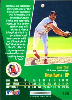 Bryan Harvey  baseball card collectible - Main Image 2